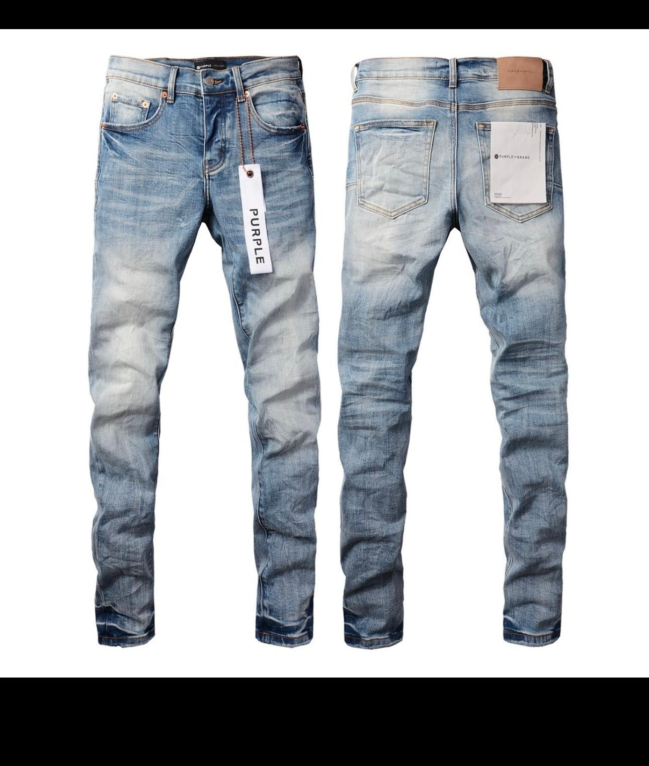 Purple Jeans Blue