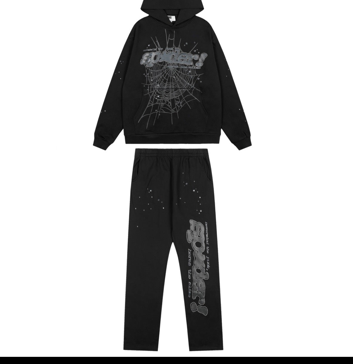 Black and Grey Spider Set