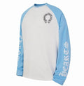 Blue and White Chrome Hearts Longsleeve Tee