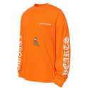 Orange Chrome hearts Tee