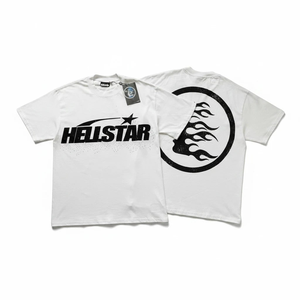 Hellstar Brand White Tee